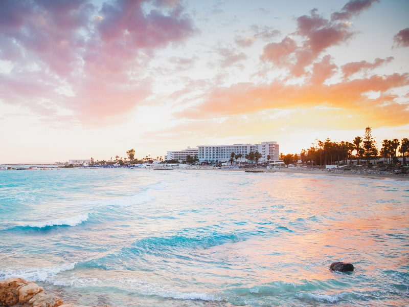 mooloolaba at sunset